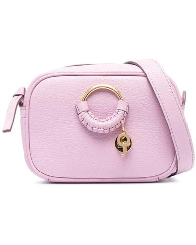 See By Chloé Hana Leather Camera Bag - Pink