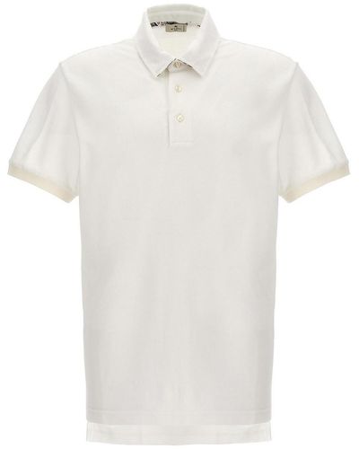 Etro Logo Polo Shirt - White
