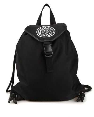 McQ Swallow Patch Nylon Sack Backpack - Black
