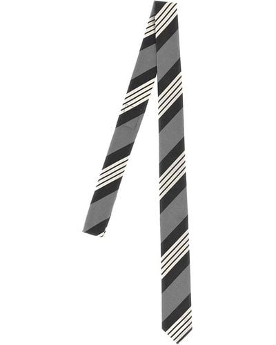 Thom Browne Wool Tie - White