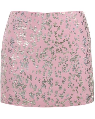Blumarine Viscose Blend Skirt - Pink