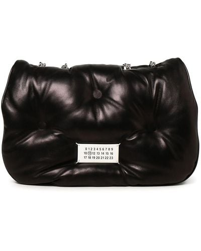 Maison Margiela Glam Slam Flap Medium Bag - Black