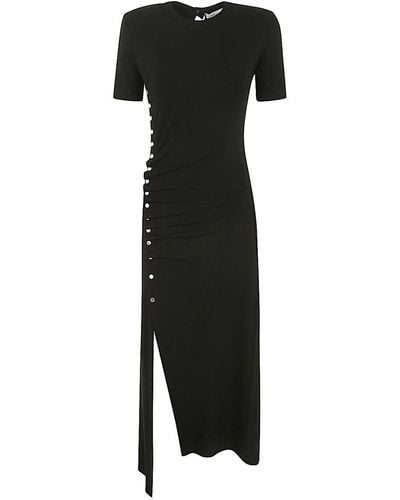 Rabanne Light Jersey Dress - Black