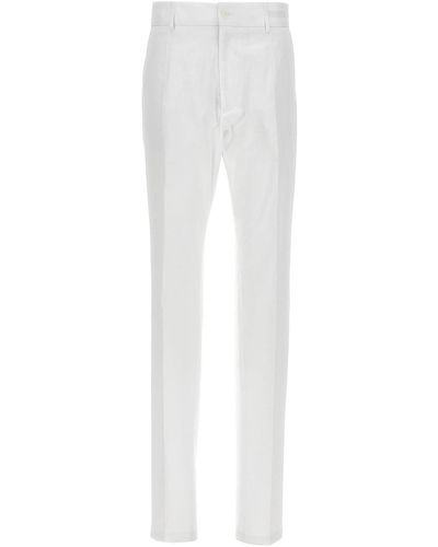 Dolce & Gabbana Casual Trousers - White