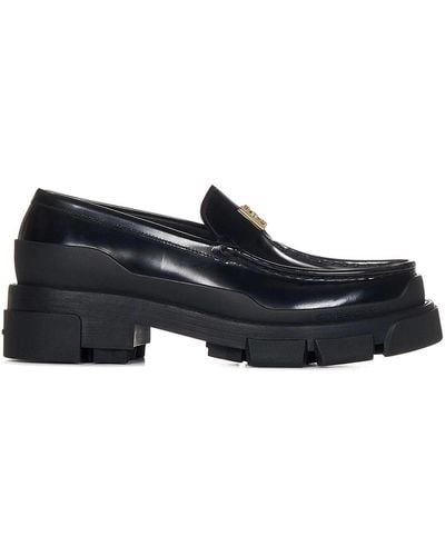 Givenchy Leather Moccasins - Black