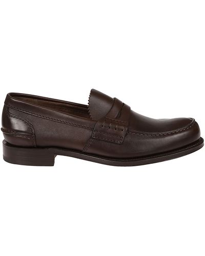 Church's Pembrey Brown Leather Loafers