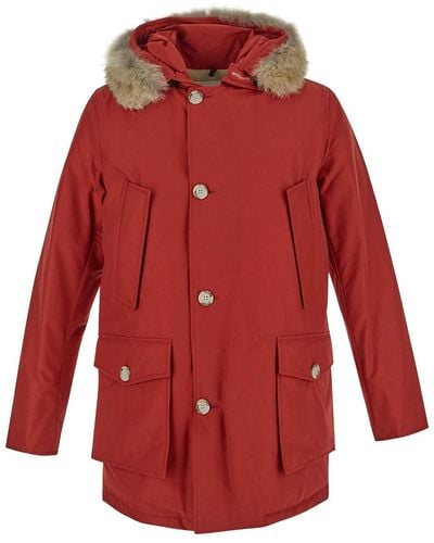 Woolrich Coats - Red