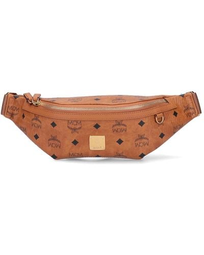 MCM Small Pouch - Brown