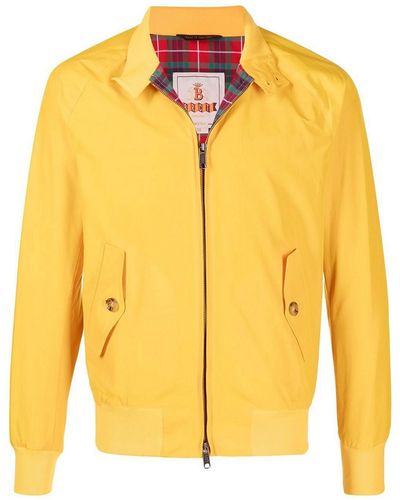 Baracuta Zipped Casual Jacket - Yellow