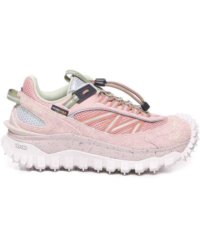 Moncler Trailgrip Trainers - Pink