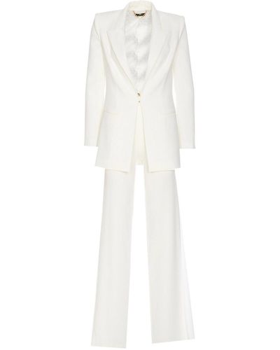 Elisabetta Franchi Tailleur Suit - White