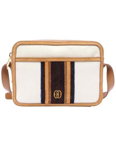 Bally Ivory Day Out Camera Bag - White