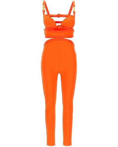 Orange Jumpsuits & Rompers for Women