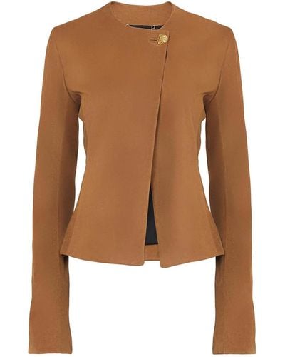 Chloé Leather Jacket - Brown