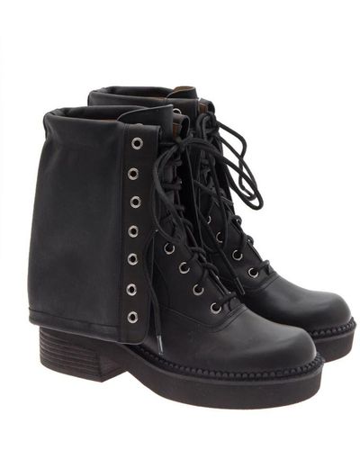 See By Chloé Leather Boots - Black