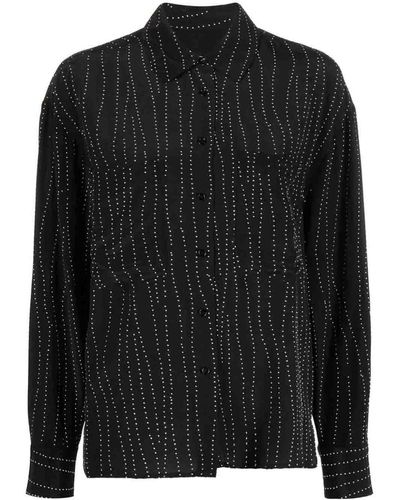 IRO Zef Studded Shirt - Black