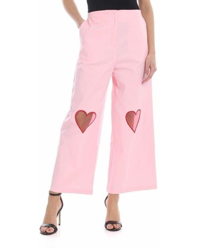Vivetta Leini Trousers In - Pink