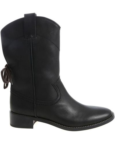 See By Chloé Annika Ankle Boots - Black