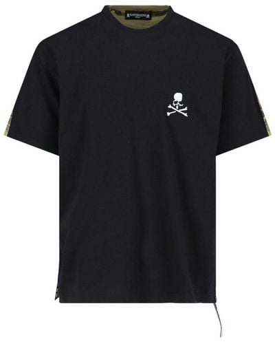 MASTERMIND WORLD Camouflage T-shirt - Black