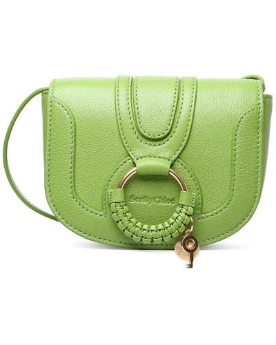 See By Chloé Hana Small Leather Bag - Green