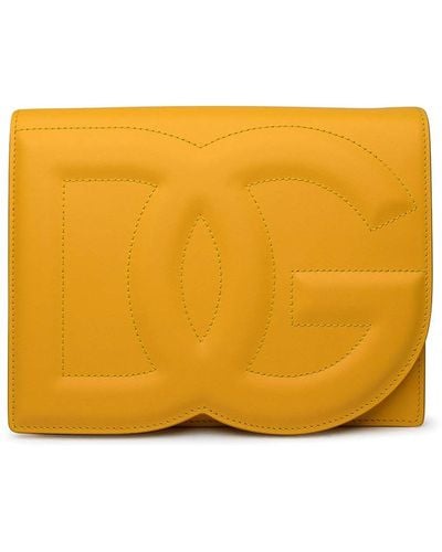 Dolce & Gabbana Leather Bag - Orange