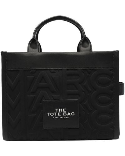 Marc Jacobs The Monogram Neoprene Medium Tote Bag - Black