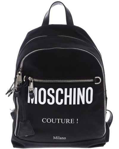 Moschino Couture Backpack In - Black
