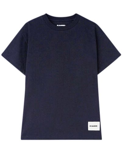 Jil Sander 3 T-shirts Set - Blue