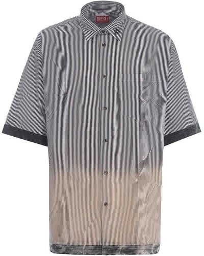 DIESEL Cotton Shirt - Gray