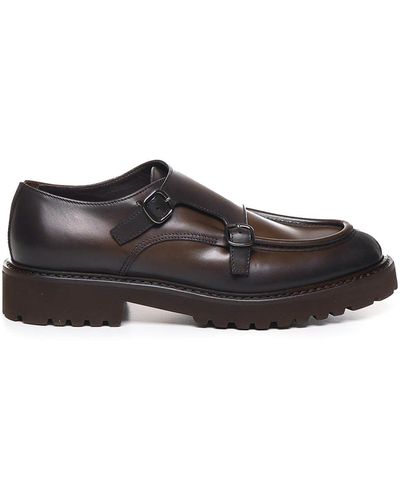Doucal's Loafers In Calfskin - Brown
