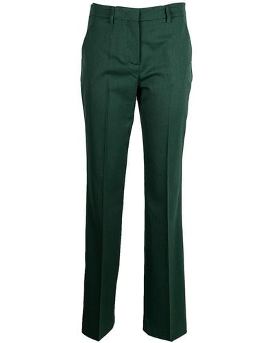Vivetta Wool Blend Trousers - Green