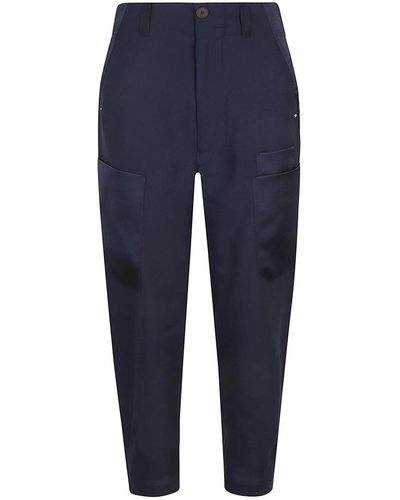 High Figure Out Trousers - Blue