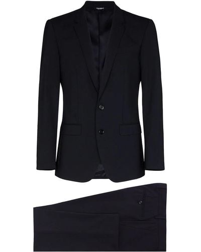 Dolce & Gabbana Wool Two-piece Suit - Blue