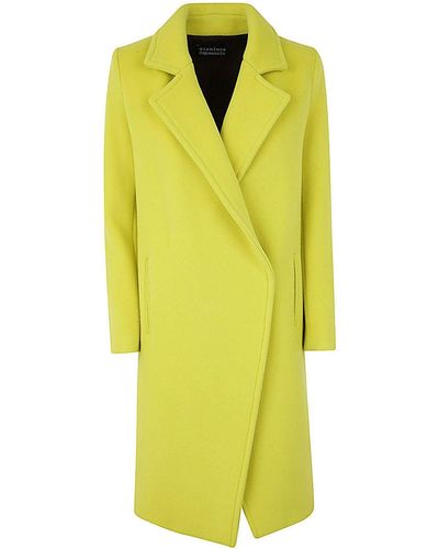Gianluca Capannolo maggie Double Breasted Coat - Yellow
