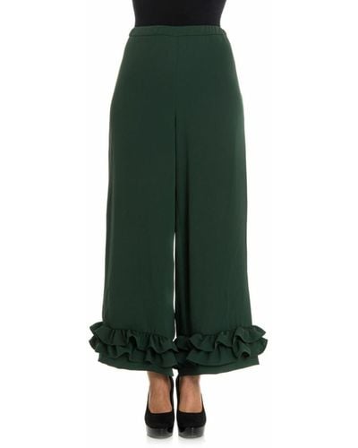 Vivetta Palazzo Trousers - Green