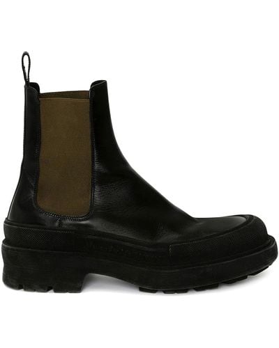 Alexander McQueen Stack Chelsea Boots - Black