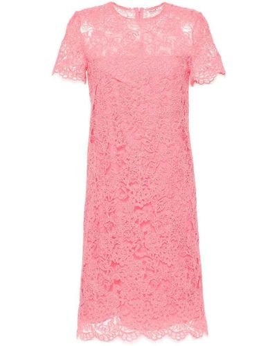 Ermanno Scervino Midi Dress - Pink