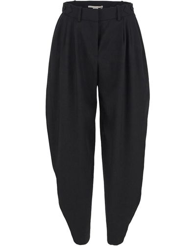 Stella McCartney Pants With Side Pockets - Black