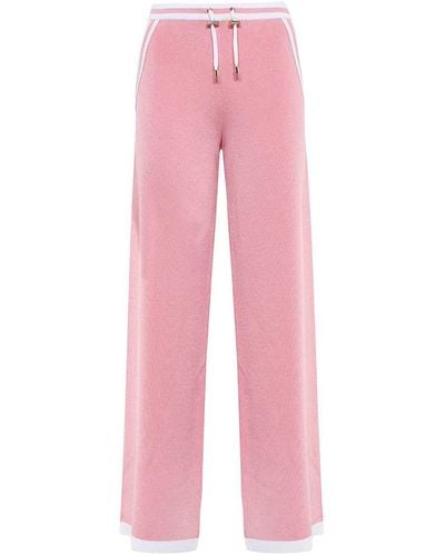 Balmain Track Trousers - Pink