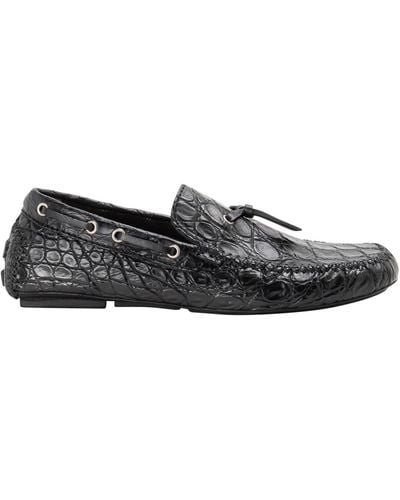 Brioni Leather Loafer - Gray