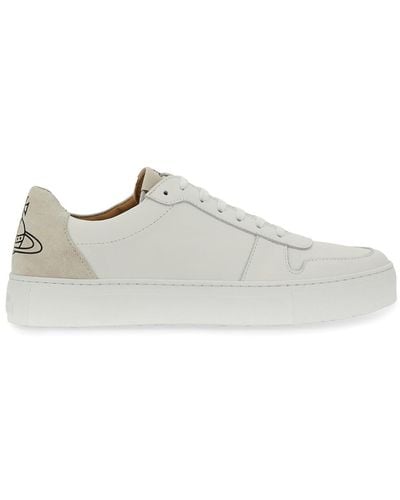 Vivienne Westwood Trainers With Logo - White