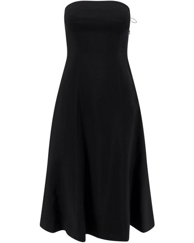 Semicouture Viscose Dress - Black