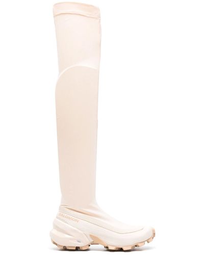 MM6 by Maison Martin Margiela Mm6 X Salomon Over-the-knee Boots - White