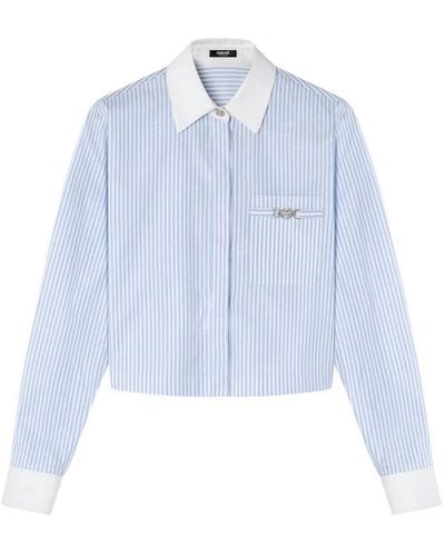 Versace Striped Shirt - Blue