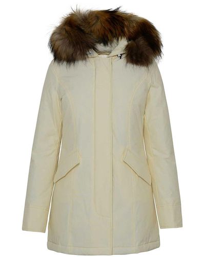 Woolrich Padded Coat - Natural