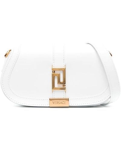 Versace Leather Bag - White