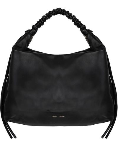 Proenza Schouler Large Drawstring Shoulder Bag - Black