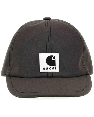Sacai Logo Cap - Black