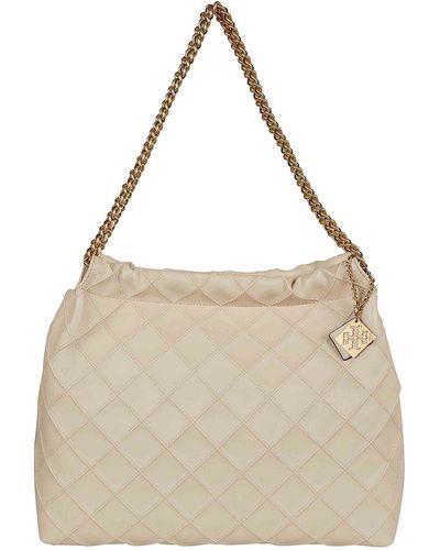 Tory Burch Leather Bag - Natural
