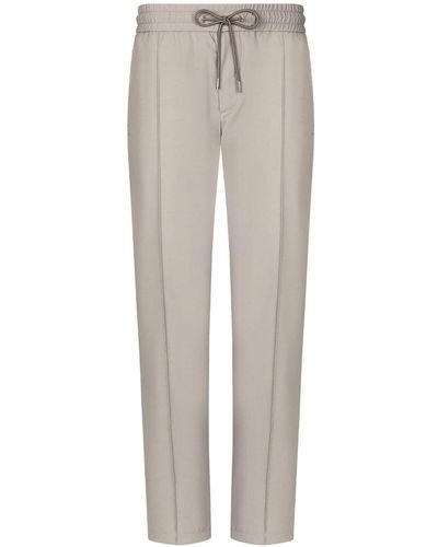 Dolce & Gabbana Nylon Track Trousers - Grey